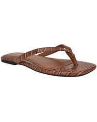 Calvin Klein - Stelea Flat Thong Sandals - Lyst