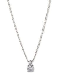 Givenchy - Crystal Pendant Necklace - Lyst