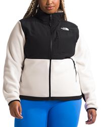 The North Face - Plus Size Denali Zip-front Long-sleeve Jacket - Lyst