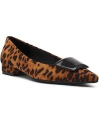 Anne Klein - Crawford Pointed Toe Flats - Lyst
