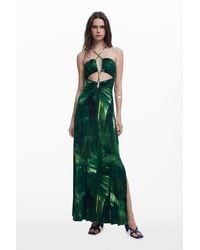 Desigual - Cut-Out Maxi Dress - Lyst