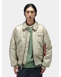 Alpha Industries - Alpha Cwu 45/p Flight Jacket - Lyst