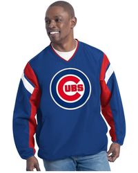 G-III 4Her by Carl Banks - Chicago Cubs Double Coverage V-neck Pullover Sweatshirt - Lyst