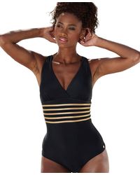Lascana - Strappy Tummy Control One Piece Swimsuit - Lyst