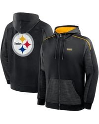 Fanatics - Pittsburgh Steelers Checkdown Pass Full-zip Hoodie - Lyst