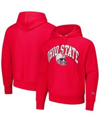 Champion - Ohio State Buckeyes Vault Late Night Reverse Weave Pullover Hoodie - Lyst