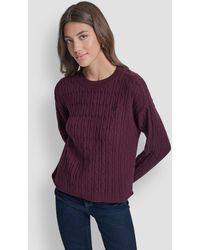 DKNY - Crewneck Sweater - Lyst
