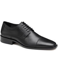 Johnston & Murphy - Novick Cap Toe Lace Up Oxford Shoes - Lyst
