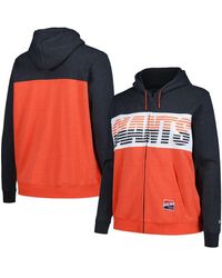 KTZ - San Francisco Giants Plus Size Color Block Full-zip Hoodie - Lyst