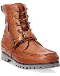Polo Ralph Lauren - Ranger Tumbled Leather Boot - Lyst
