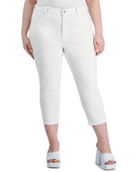Celebrity Pink - Trendy Plus Size Mid-rise Skinny Cropped Jeans - Lyst