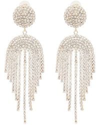 SOH - Textured Teardrop Earrings - Lyst