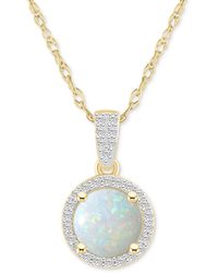 Macy's - Lab-created Aquamarine (1-2/5 Ct. T.w. - Lyst