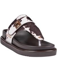 Gc Shoes - Cailan Hardware Footbed Flats Sandals - Lyst