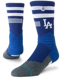 Stance - And Los Angeles Dodgers Diamond Pro Crew Socks - Lyst