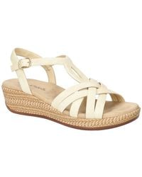 Easy Street - Lua Wedge Heel Sandals - Lyst