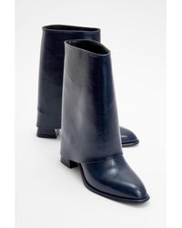 Prologue Shoes - Ellas Chunky Heel Boot - Lyst