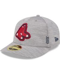 KTZ - Boston Red Sox 2024 Clubhouse Low Profile 59fifty Fitted Hat - Lyst