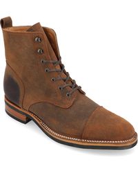 Taft - Legacy Lace-up rugged Stitchdown Cap-toe Boot - Lyst