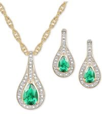 Macy's - 2-pc. Set Ruby (1 Ct. T.w. - Lyst