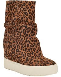 Guess - Guinna Fold Over Slouchy Booties - Lyst