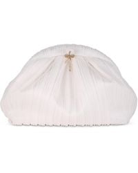 Badgley Mischka - Woman's Vale Mini Pleated Pouch Clutch - Lyst