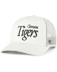 '47 - And Clemson Tigers Foundation Script Adjustable Trucker Hat - Lyst