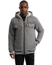 Ecko' Unltd - Renown Sherpa Varsity Jacket - Lyst