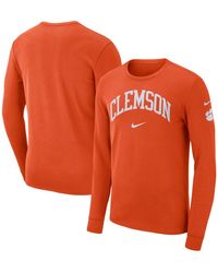 Nike - Clemson Tigers Arch 2-hit Long Sleeve T-shirt - Lyst