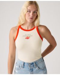 Levi's - Graphic Hayes Racer Sleeveless Tank Top - Lyst
