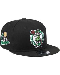 KTZ - Boston Celtics Logo 18x Champs 9fifty Snapback Hat - Lyst