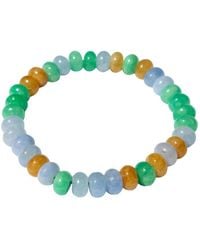 seree - Lavender Field-beaded Jade Bracelet - Lyst