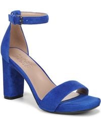 Naturalizer - Joy Square Toe Ankle Strap Dress Sandals - Lyst