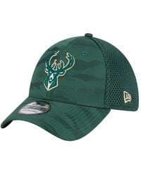 KTZ - Milwaukee Bucks Subtle Camo 39thirty Flex Hat - Lyst
