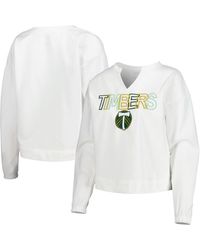 Concepts Sport - Portland Timbers Sunray Notch Neck Long Sleeve T-shirt - Lyst