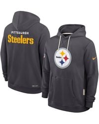Nike - Pittsburgh Steelers Sideline Standard Issue Initial Home Dri-fit Hoodie - Lyst
