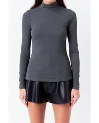 Endless Rose - Mock Neck Top - Lyst
