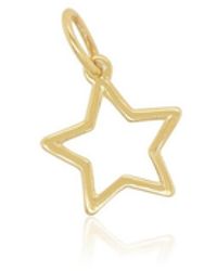 The Lovery - Mini Star Charm 14k - Lyst