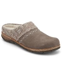 Earth - Elyot Knit Cuff Cozy Slip-on Clogs - Lyst