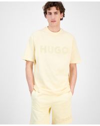 BOSS - Hugo By Dinkee Logo Graphic Cotton T-shirt - Lyst