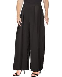 Standards & Practices - Plus Size High Rise Palazzo Wide Leg Pants - Lyst