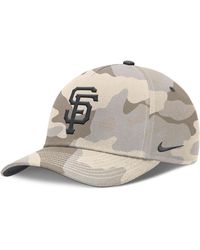 Nike - San Francisco Giants Camo Pack Rise Adjustable Hat - Lyst