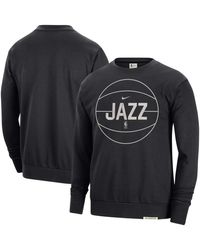 Nike - Utah Jazz 2023/24 Authentic Standard Issue Travel Performance Pullover Sweatshirt - Lyst