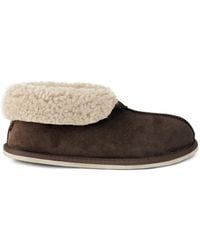 Celtic & Co. - Sheepskin Shearling Bootee Slippers - Lyst