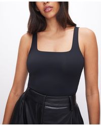 GOOD AMERICAN - Scuba Modern Tank Bodysuit - Lyst