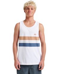 Quiksilver - Original Stripe Tank Top - Lyst