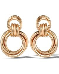Jessica Simpson - Interlocking Loop Earrings - Lyst