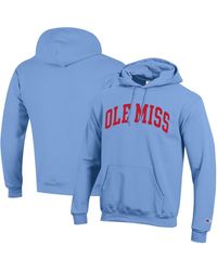 Champion - Ole Miss Rebels Arched Logo Fleece Pullover Hoodie - Lyst