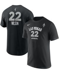 Nike - And A'ja Wilson Las Vegas Aces Explorer Edition Name Number T-shirt - Lyst