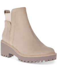 DV by Dolce Vita Rielle Wedge Lug Chelsea Booties - Multicolor